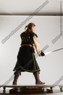 Vinga Medieval Pose With Sword
